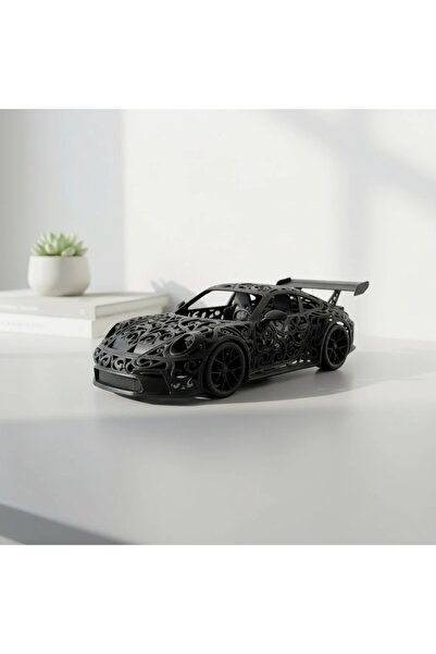 OEM Figurină auto sportivă decorativă, design Voronoi, sculptură imprimată 3D...