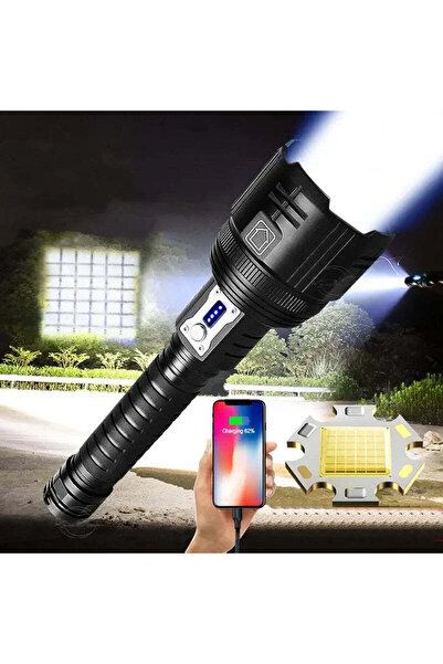 Vivendo Lanterna profesionala LED XHP360, 5000 lumeni, 5 moduri luminare, Zoo...