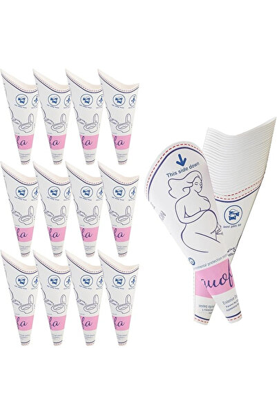 GuoFa Set 50 Pâlnii Urinare Feminine de Unică Folosință – Urinelă Portabilă p...