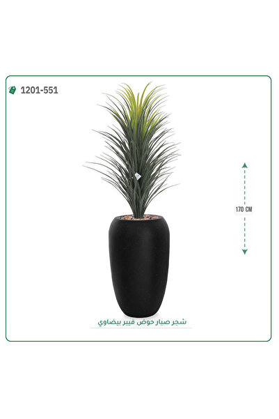 OEMS شجر صبار صناعية حوض فيبر { ارتفاع 170 سم }