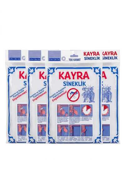 Esence Hediyelik 4 Adet Tek Kanat Sineklik Tül Sök Tak Yıka (75x125) Çift Tar...