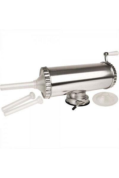 Vivendo Masina din inox pentru umplut carnati, 3 palnii incluse