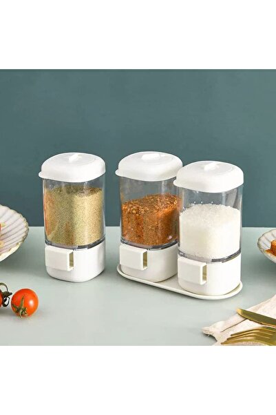 Vivendo Set 2 solnite sare si piper 11.5 cm cu 2 iesiri si suport