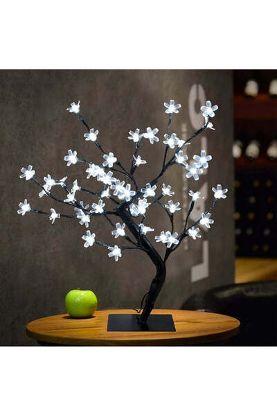 Vivendo Copacel de Craciun, 36 LED Cherry, Blossom Bonsai