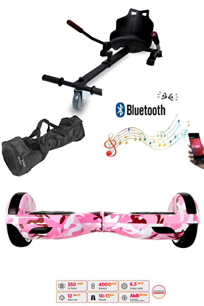 CityMate Elektrikli Kaykay Scooter Hoverboard Akıllı Denge 6.5 Inch + Hover K...
