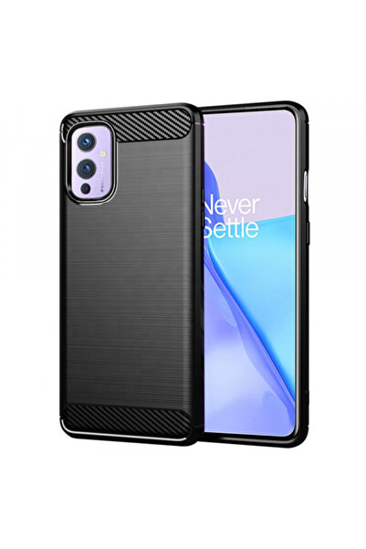 Techsuit Case for OnePlus 9, Techsuit, Carbon, Black