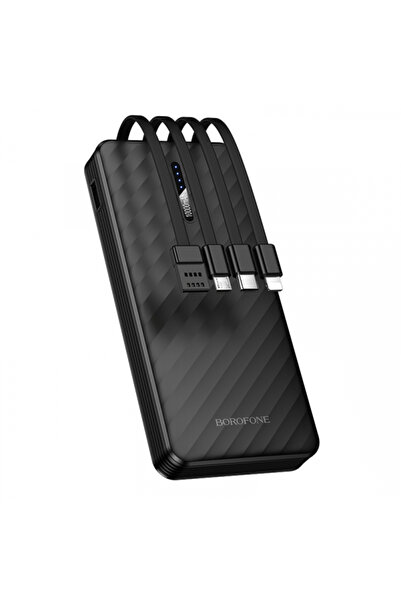 Borofone Baterie Externa BJ84 Smooth, 10000mAh, 10W, 1 x Lightning - 1 x micr...