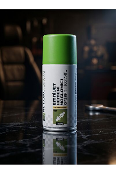 ROYALCHEM CAR CARE PRODUCTION Emniyet Kemeri Yağlayıcı 150 ML Aerosol Sprey