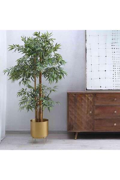 PAN HOME Artificial Bamboo Tree Green H152cm