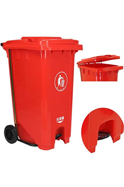 festive High Density Polyethylene Garbage Bin/Dust Bin 120Liter with wheel an...