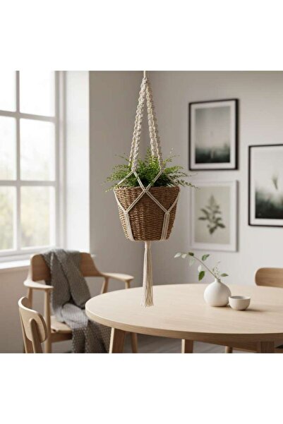PAN HOME Ethel Plant Hanger L110cm-natural