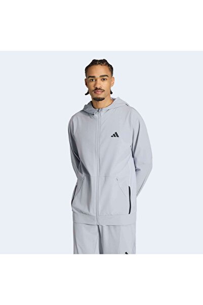 adidas سويت شيرت رياضي للرجال D4T Hybrid Fz H KS6381