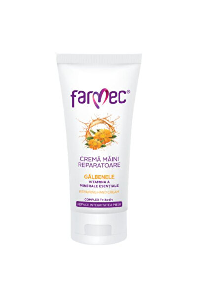 Farmec Crema de Maini Reparatoare cu Galbenele - Farmec, 100 ml