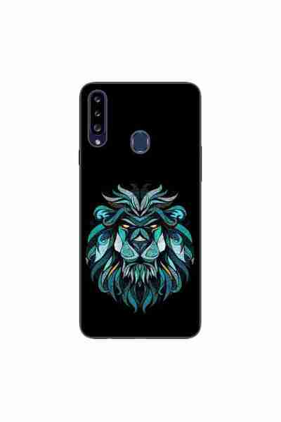 OEM Husa compatibila cu Samsung Galaxy A20S Silicon Gel Tpu Model Abstract Lion