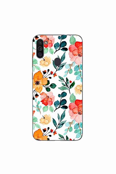 OEM Калъф, съвместим със Samsung Galaxy A11, силиконов гел TPU, с изрисувани ...