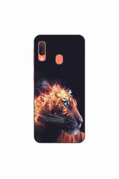 OEM Калъф, съвместим със Samsung Galaxy A20e, силиконов гел TPU, модел Flameb...