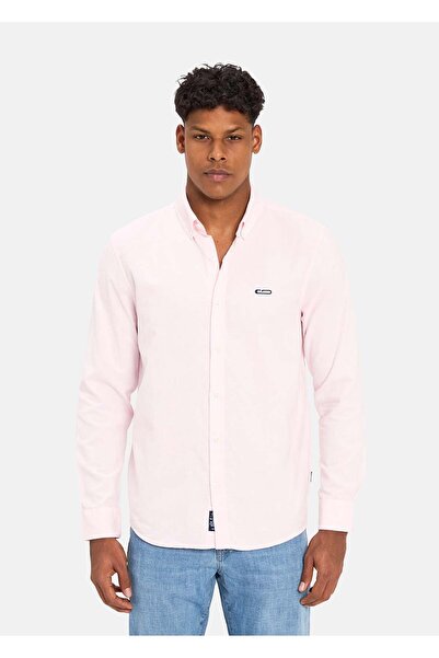 GABBIA Pembe Classic Fit Gömlek