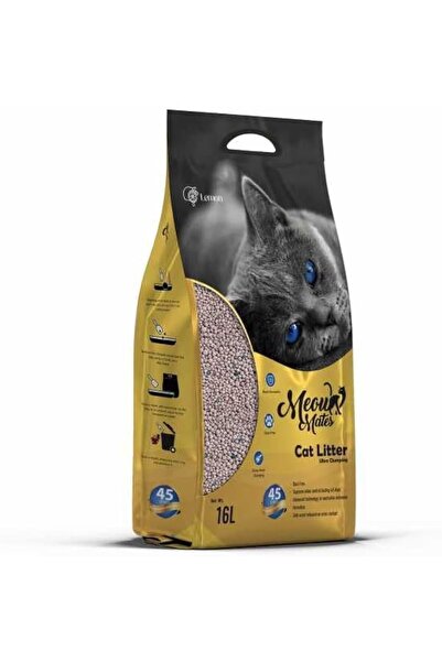MEOW Mates Bentonite Cat Litter Lemon Scent 16L 10kg