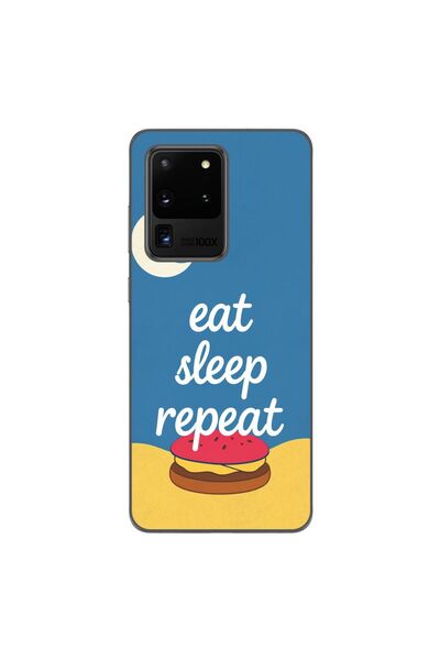 OEM Husa compatibila cu Samsung Galaxy S20 Ultra Silicon Gel Tpu Model Eat Sl...