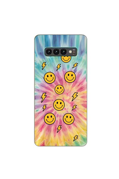 OEM Case compatible with Samsung Galaxy S10 Silicone Gel Tpu Pattern Retro Sm...