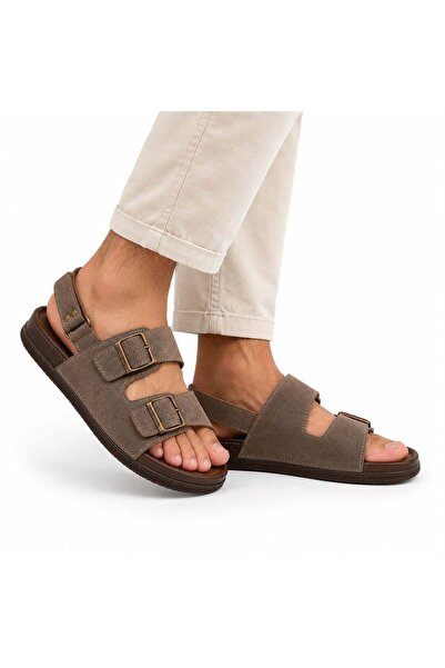 rs riva shoes Men's Double Buckle Orthopedic Daily Sandals Anatomical Sole