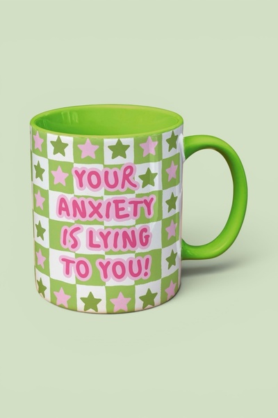 Cool Stuff Studio Your Anxiety Is Lying to You Kupa Cool Club Collection
