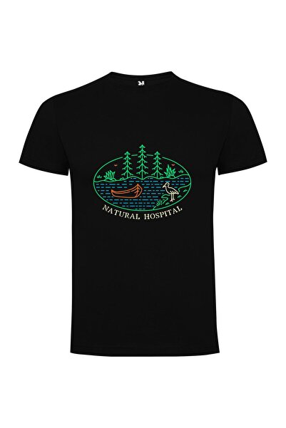 iLovePrints NaturHosp Logo Design Tshirt