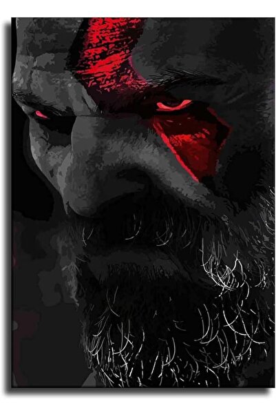 ESSESORIES God of War Gaming Poster Wall Art Room Decor Self Adhesive