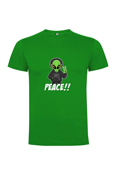 iLovePrints Galactic Peace Vibes Tshirt