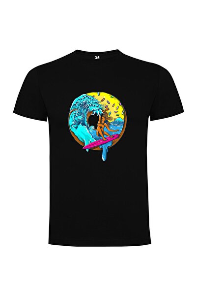iLovePrints Surfing Siren in Color Tshirt