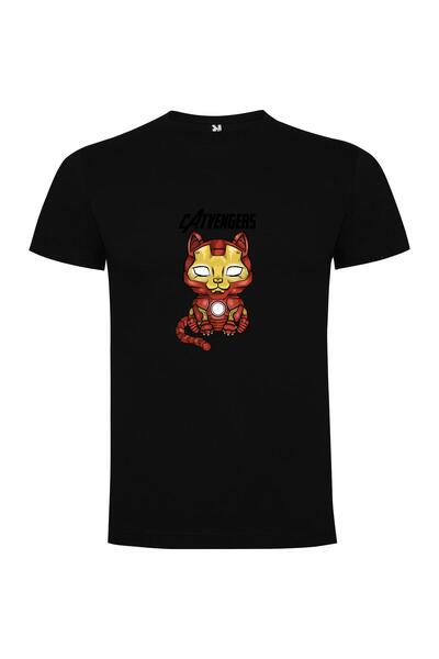 iLovePrints Feline Heroes Unite Tshirt