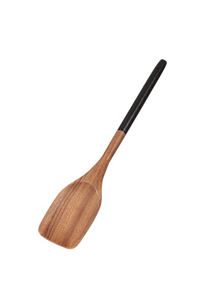 Z Store Spatulă din lemn maro și negru, 34 cm