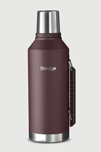 Empressco 1 Camper Klasik Kulplu Sızdırmaz Çelik Termos 2.2 LT Dark Plum ST-2...