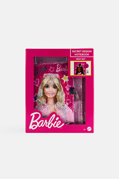 Barbie مجموعة دفاتر ماتيل سيكريت المزينة بالترتر