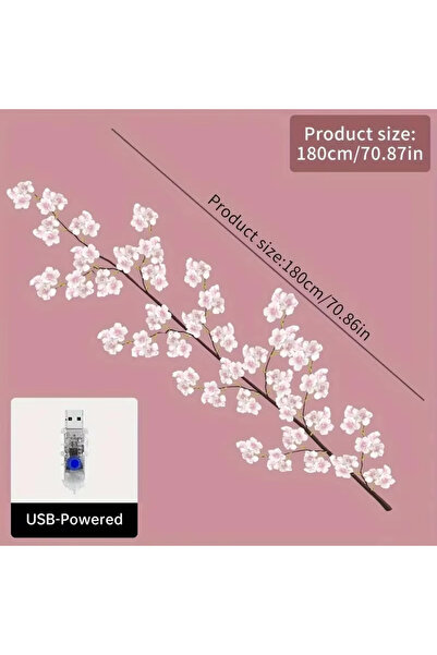 Choice warmwhite Cherry Blossom 96 LED USB Tree Branch Rattan Lights Colorful...