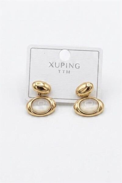 atastore2017 Oval earrings - gold