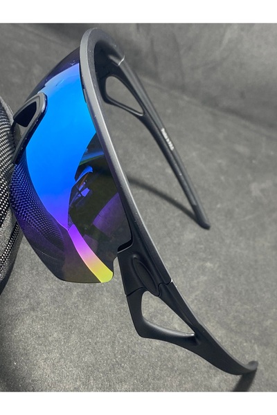 Sunglasses Ochelari de soare cu lentilă panoramică oglindă. Unisex - sport