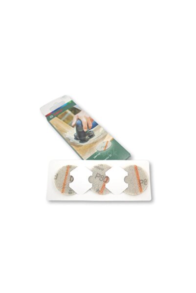 Bosch Easycurvsander İçin Ağ Zımpara 40mm 80 kum 12'li 2608621715
