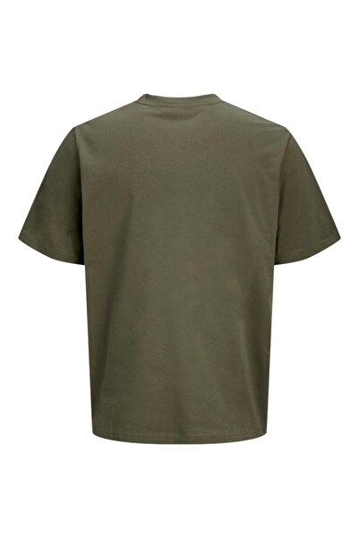 Jack & Jones Jack Jones Men's T-Shirt with Text Print in Large Sizes 12294518