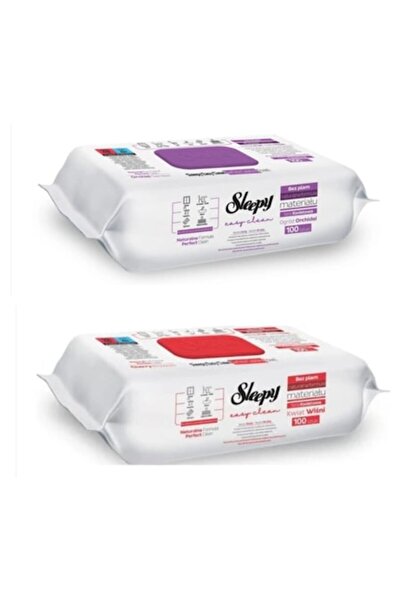 Sleepy Pachet promoțional: 2x șervețele umede multi-suprafețe Easy Clean (2x1...