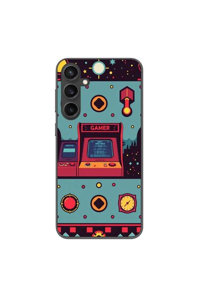 OEM Husa compatibila cu Samsung Galaxy S23 FE Silicon Gel Tpu Model Gamer Arc...