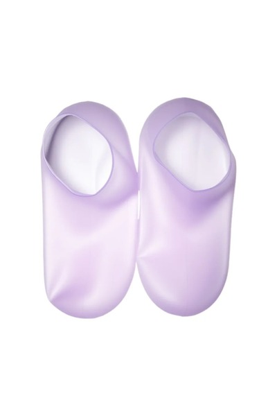 Choice3 PURPLE A Pair Moisturizing Silicone Foot Socks for Dry And Cracked Fe...