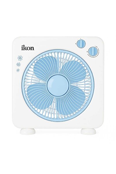 Ikon 10 inches Box Fan, Blue, IK-TS20