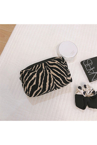 Choice1 Black Ladies' Cosmetic Bags Japanese Harajuku Simple Fashion Versatil...