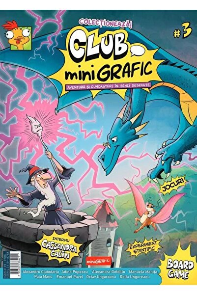 Editura Grafic Revista de benzi desenate Club miniGrafic 3. Avent