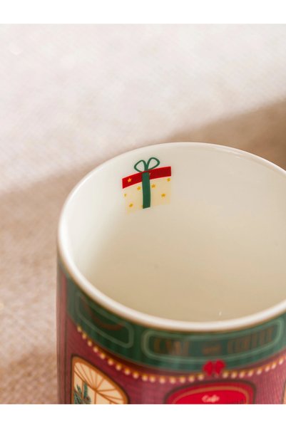 LC Waikiki Lcw Home New Year Themed Porcelain Mug 320 ml