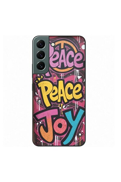 OEM Калъф, съвместим със Samsung Galaxy S22+ Plus, силиконов гел TPU, с десен...