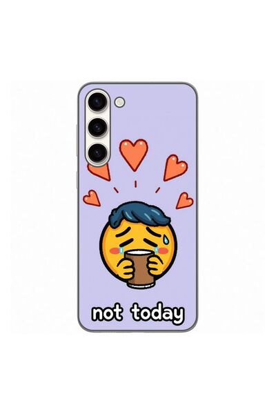 OEM Θήκη συμβατή με Samsung Galaxy S23 Plus Σιλικόνης Gel TPU Μοντέλο Not Today