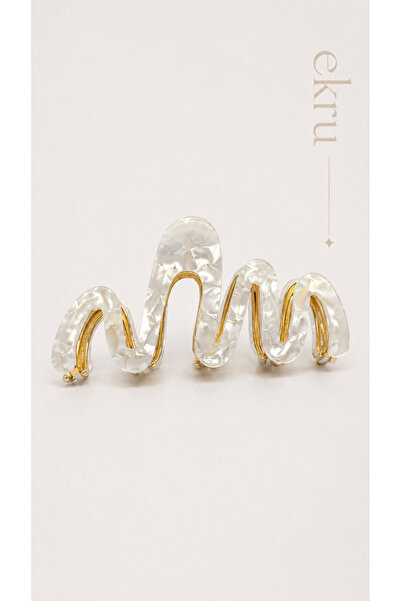 ADELYA CONCEPT Pearlescent Clasp Buckle