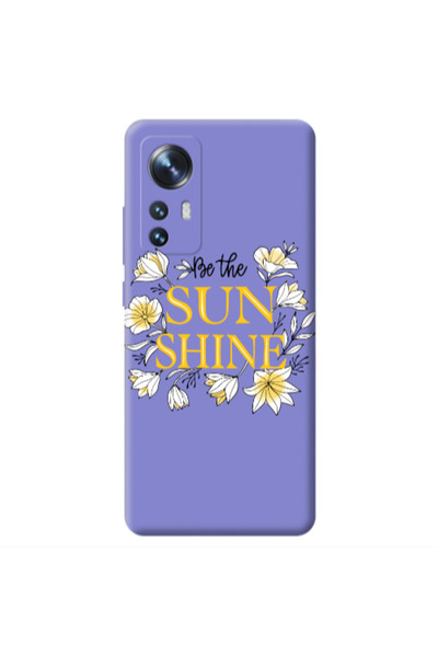 Other Xiaomi Mi 12 Sun Shine Purple Colored Silicone TPU Θήκη